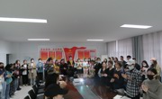 公司党委常委、纪委书记曹灯明为竞技宝JJB师生讲授党史学习教育专题党课